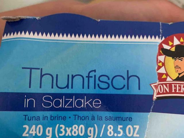 Thunfisch, in Salzlake von tatinoviko451 | Hochgeladen von: tatinoviko451