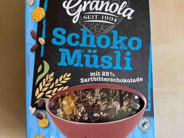 Schoko Müsli, mit 25% Zartbitterschokolade, vegan von Patrick Ra | Hochgeladen von: Patrick Raatz