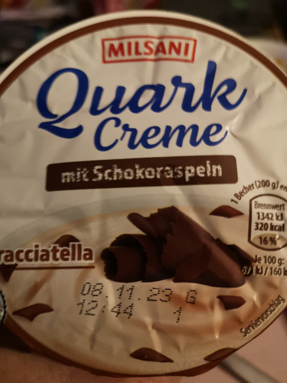 Quark Creme Stracciatella, Frischkäse Magerstufe von AndreasBran | Hochgeladen von: AndreasBrandt