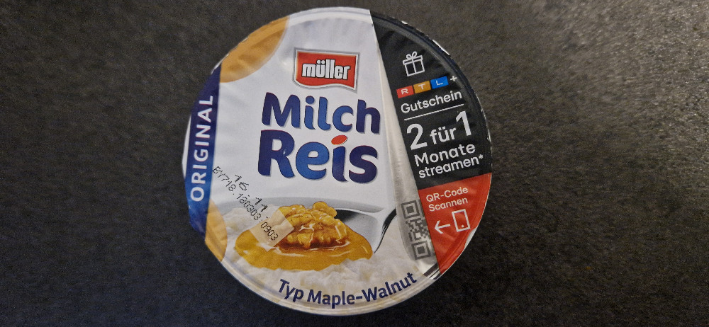 Müller Milchreis Typ Maple-walnut von elisavetas | Hochgeladen von: elisavetas