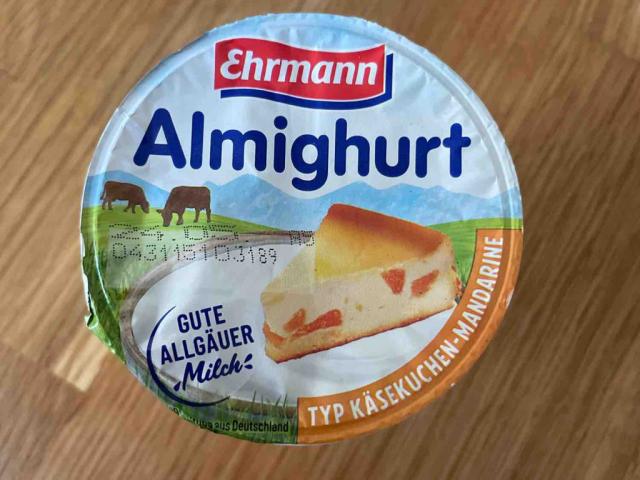 Almighurt Käsekuchen-Mandarine, 3,8% Milch by Knvtt | Hochgeladen von: Knvtt