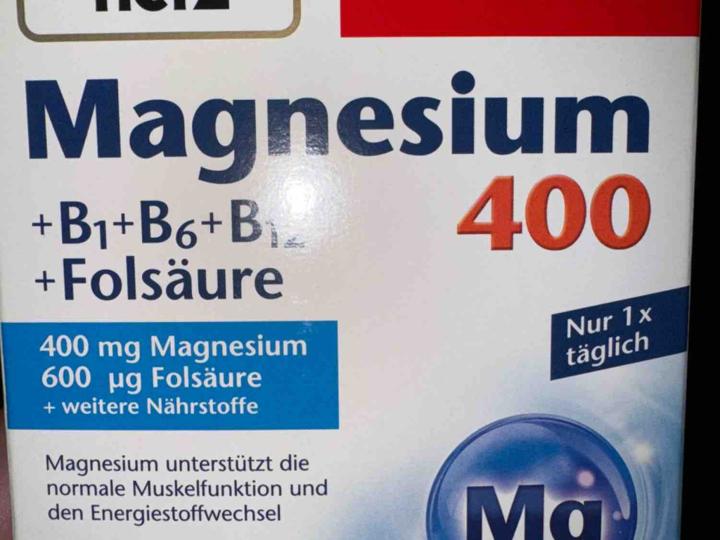 Doppelherz Magnesium B1 B6 B12 Folsäure von TimboE | Hochgeladen von: TimboE