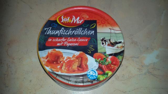 Thunfischröllchen in scharfer Salsa-Sauce mit Peperoni (Sol  | Hochgeladen von: jana74