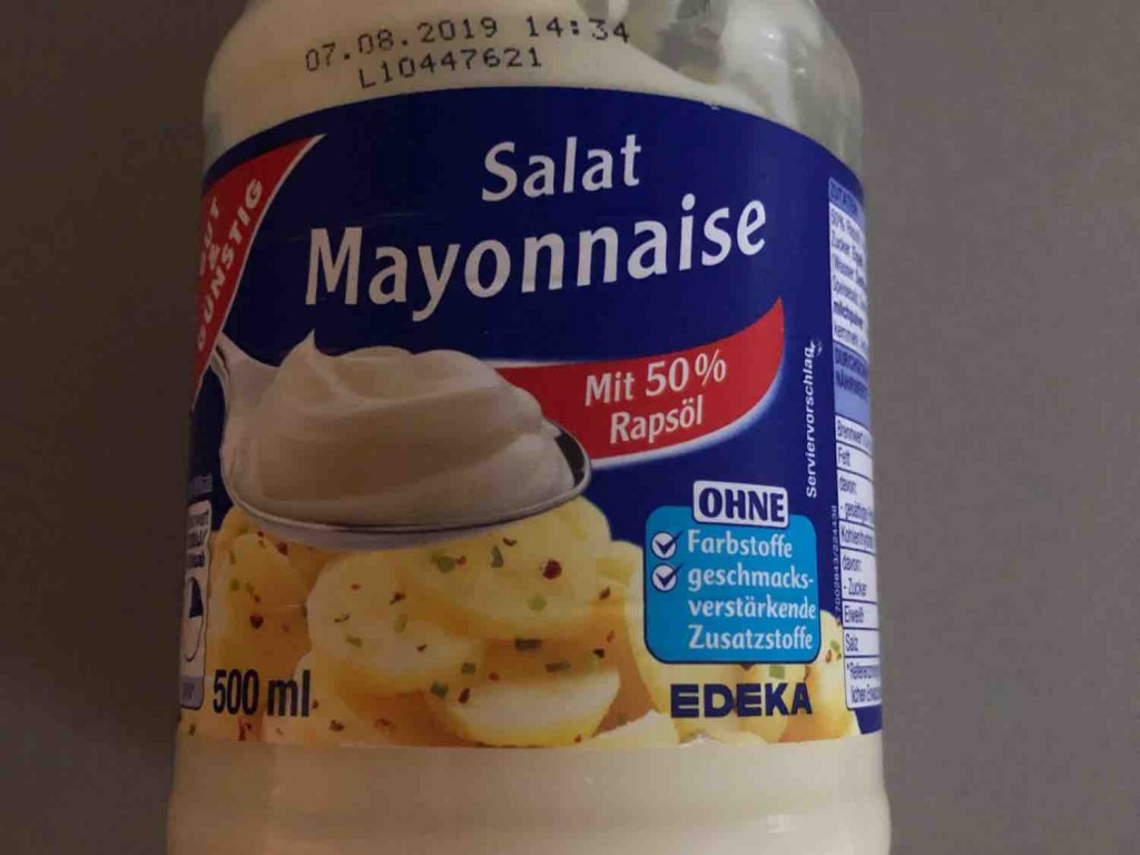 Salatmayonnaise, mit 50% Rapsöl von ubebese | Hochgeladen von: ubebese