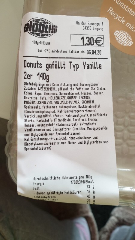 Donut Vanille von Schnorzela | Hochgeladen von: Schnorzela