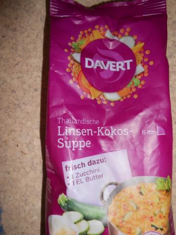 Linsen-Kokos-Suppe von Davert, Linsen Kokos | Hochgeladen von: Highspeedy03