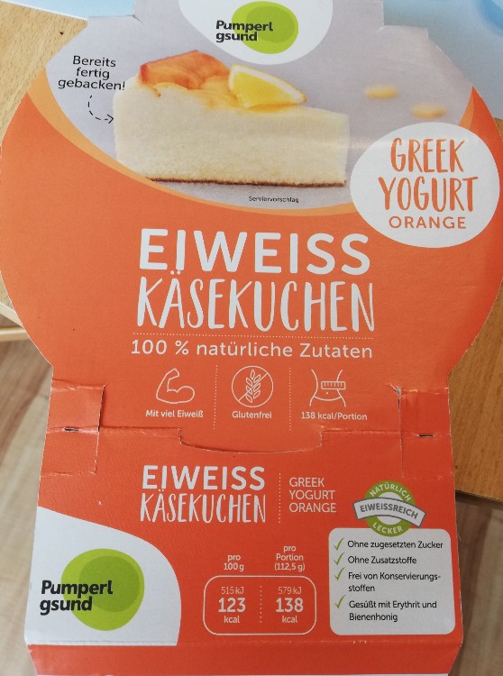 Eiweiss Käsekuchen, Greek Yogurt orange von bab17 | Hochgeladen von: bab17