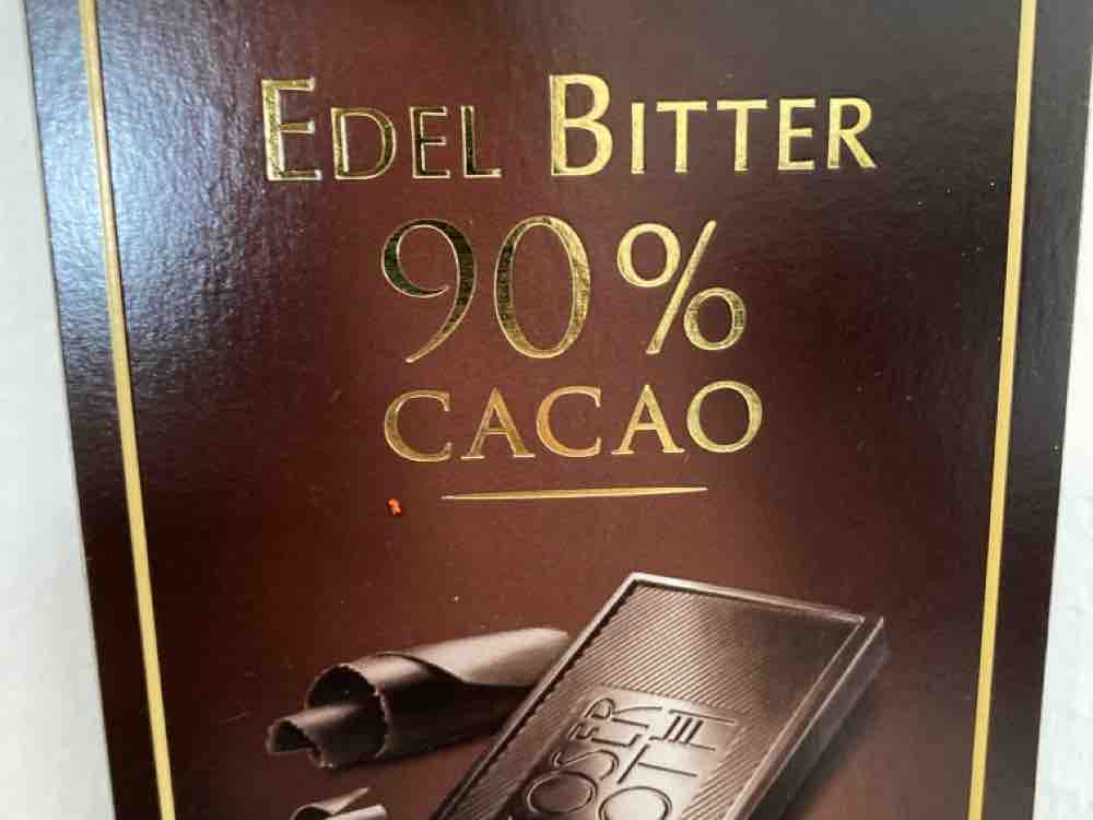 Zartbitterschokolade, 90% Kakao von VivienKnpf | Hochgeladen von: VivienKnpf