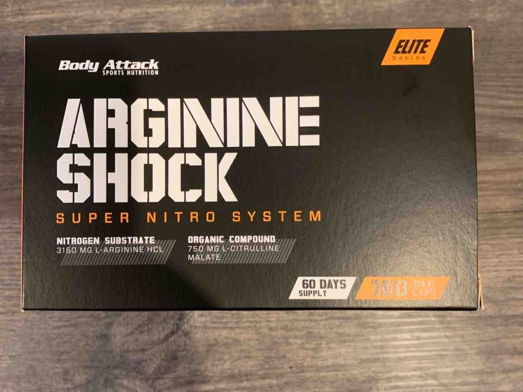 Arginine Shock Kapseln, L-Arginin von Sven F. | Hochgeladen von: Sven F.