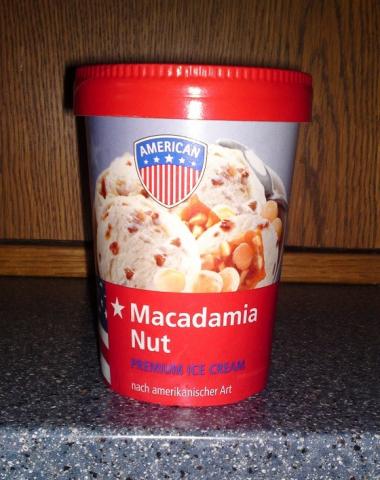 American Premium Ice Cream, Macadamia Nut | Hochgeladen von: Packs