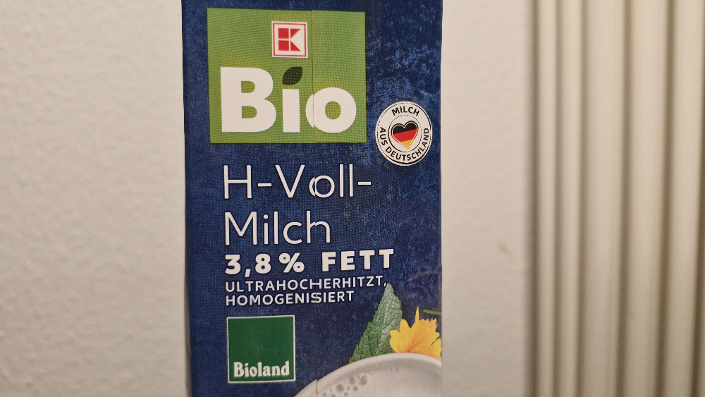 H-Vollmilch Bio, 3,8% Kaufland von u5546346 | Hochgeladen von: u5546346