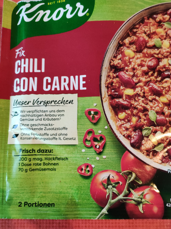 Knorr Chilli con Carne (unzubereitet) von purpelstons | Hochgeladen von: purpelstons