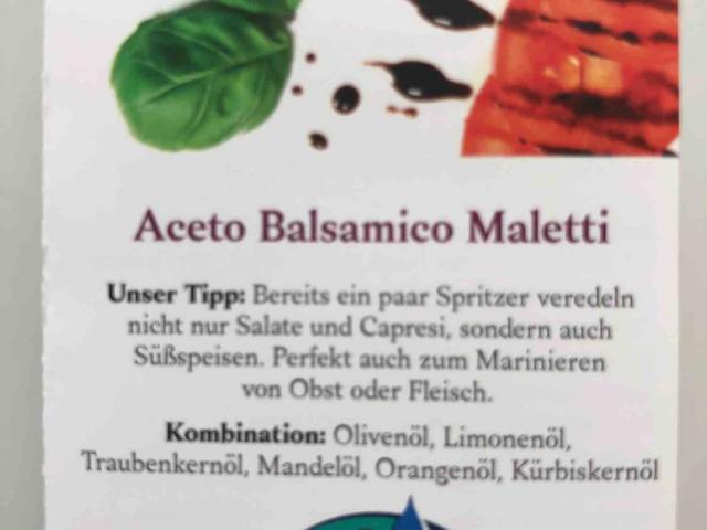 Aceto Balsamico Maletti 6 %, 6% Säure von wingin | Hochgeladen von: wingin