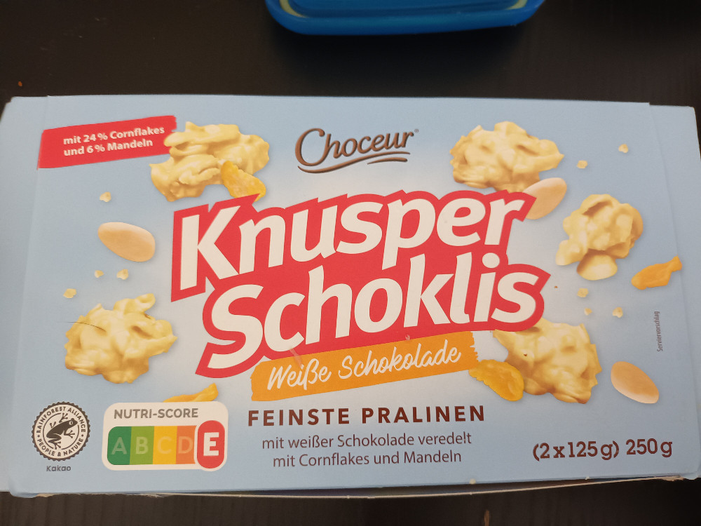 Choceure Knusper Schokolis weiße Schokolade von Serada | Hochgeladen von: Serada