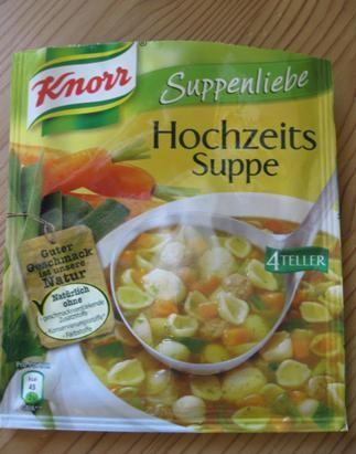 Knorr Suppenliebe, Hochzeitssuppe | Hochgeladen von: Wattwuermchen
