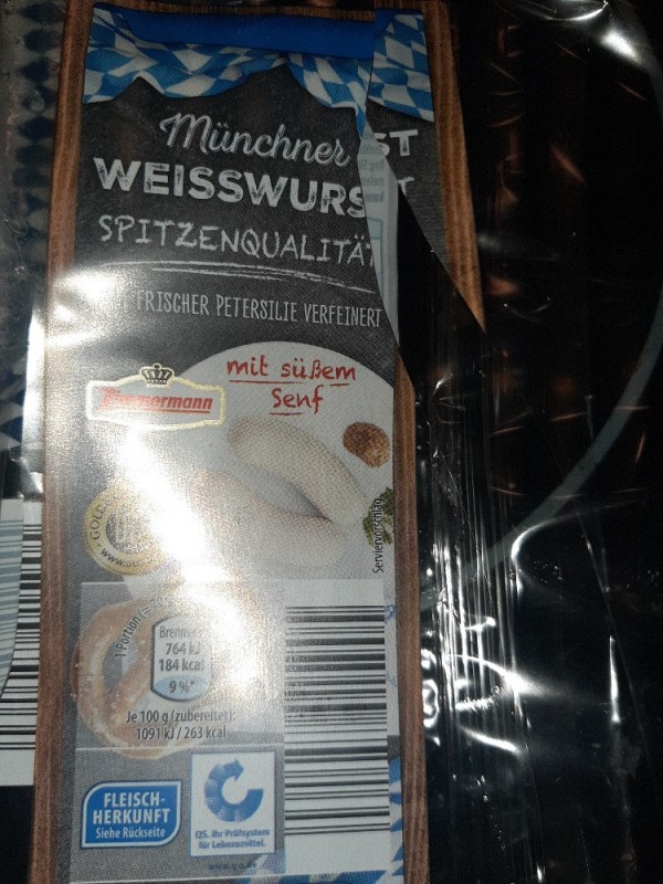 Münchner Weißwurst mit süßem Senf von Ralle54 | Hochgeladen von: Ralle54