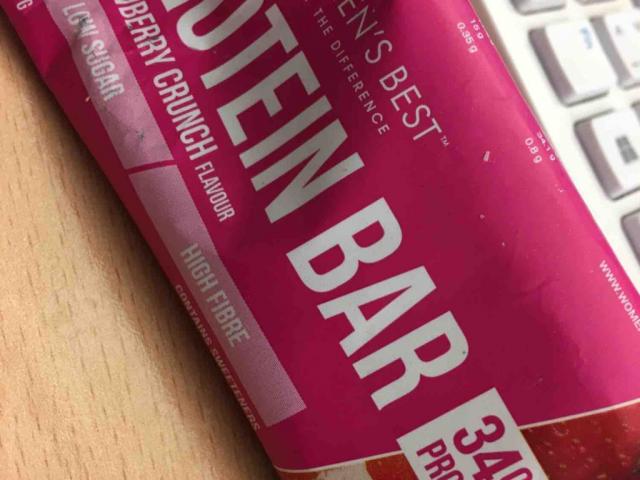 Proteine Bar - strawberry crunch, 34 % protein von leai | Hochgeladen von: leai