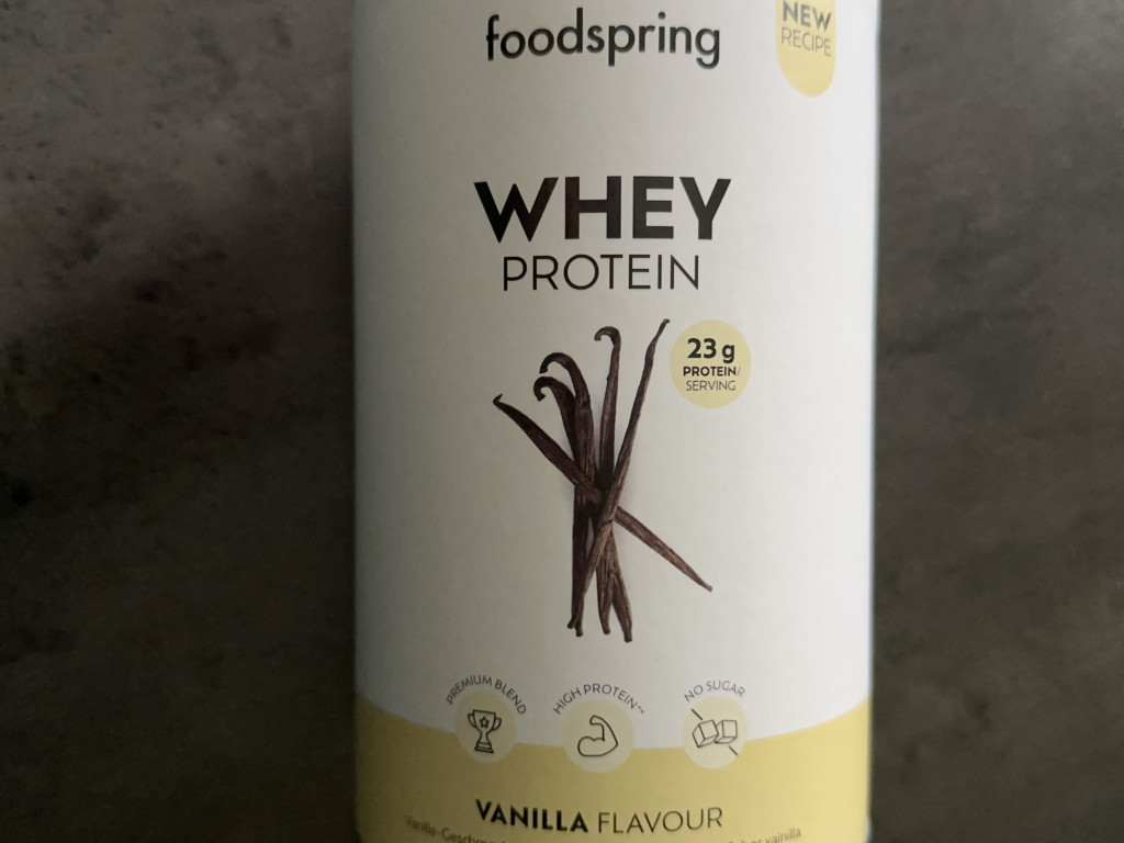 Foodspring Whey Protein, Vanille von Dori270780 | Hochgeladen von: Dori270780