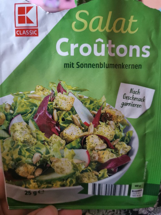 Salat Groutons, Mit Sonnenblumenkerne von Kullakeeks | Hochgeladen von: Kullakeeks