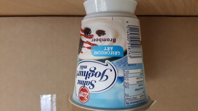 Sahne Joghurt mild, griechische Art Brombeer | Hochgeladen von: üllö