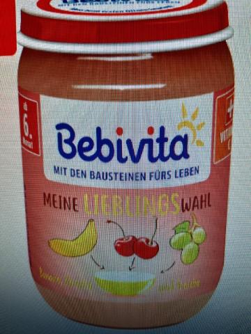 Bebivita Meine Lieblings Wahl Banane, Kirsche und Traube von JJU | Hochgeladen von: JJU