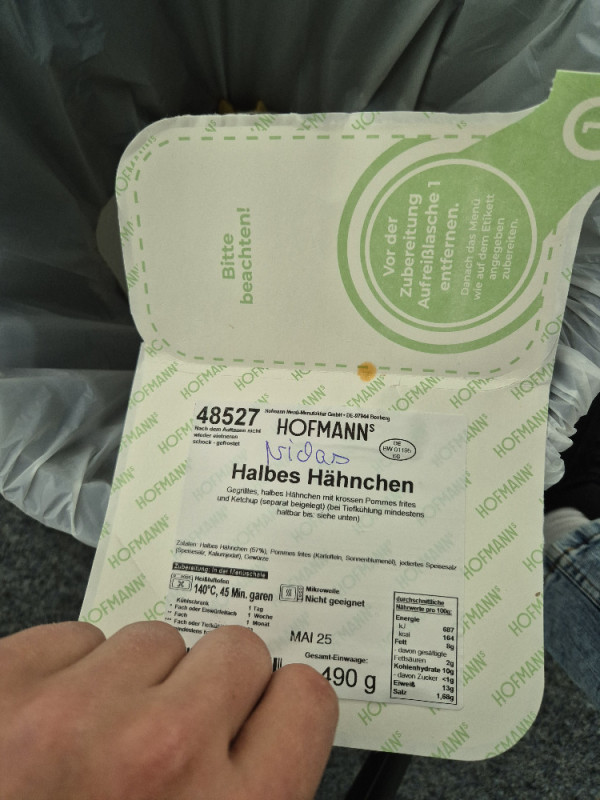 Halbes Hähnchen von Niclas W. | Hochgeladen von: Niclas W.