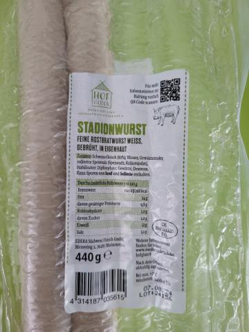 Stadionwurst, feine weiße Rostbratwurst von SaNDra2584 | Hochgeladen von: SaNDra2584