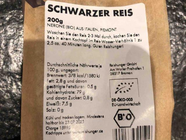 schwarzer Reis (gekocht) von scmichl | Hochgeladen von: scmichl