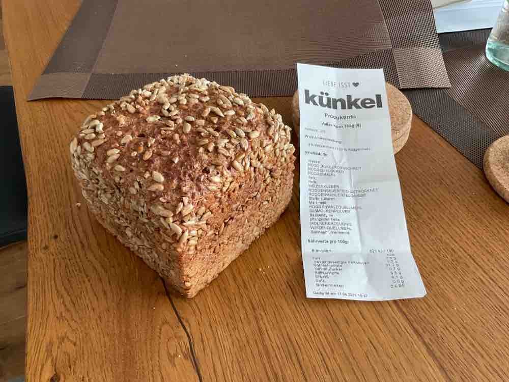 Brot Volles Korn, Künkel von berthold438 | Hochgeladen von: berthold438