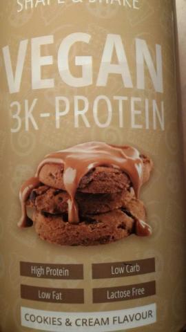 Shape & Shake vegan 3K-Protein, Cookies & Cream | Hochgeladen von: lgnt