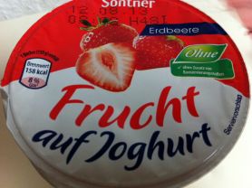 Frucht auf Joghurt , Erdbeeren | Hochgeladen von: puella