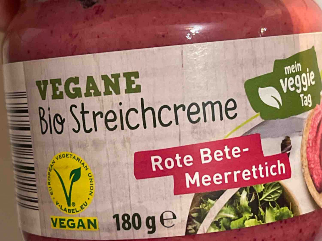 vegane Bio Streichcreme Rote Beete/Meerrettich von Jessie2904 | Hochgeladen von: Jessie2904