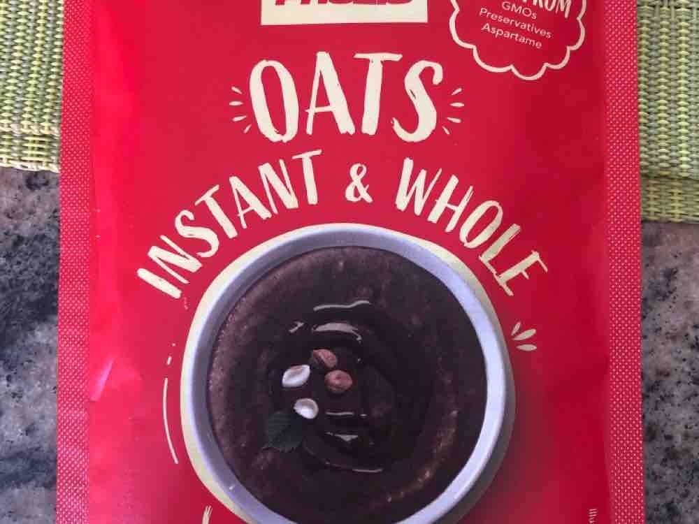 Oats Instant & Whole, Chocolate-Hazelnuts Flavour von Michel | Hochgeladen von: MichelleH