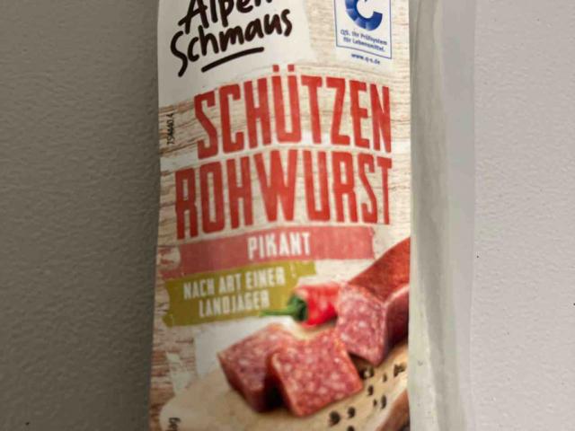 SCHÜTZEN ROHWURST PIKANT, nach Art einer Landjäger von Chrisi74 | Hochgeladen von: Chrisi74