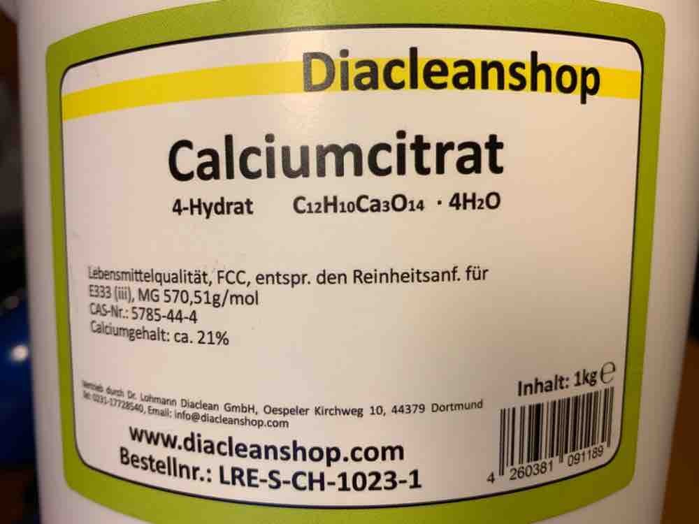 Calciumcitrat, ca.21% von Kranzfurche | Hochgeladen von: Kranzfurche