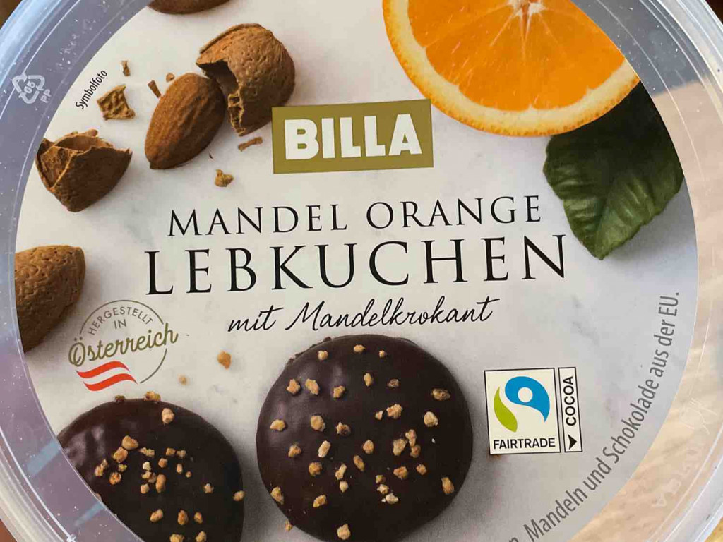 Mandel Orangen Lebkuchen, mit Mandelkrokant von Bine82 | Hochgeladen von: Bine82