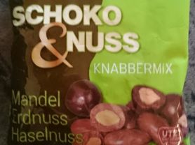 Schoko & Nuss Knabbermix, Mandel - Erdnuss - Haselnuss | Hochgeladen von: chilipepper73