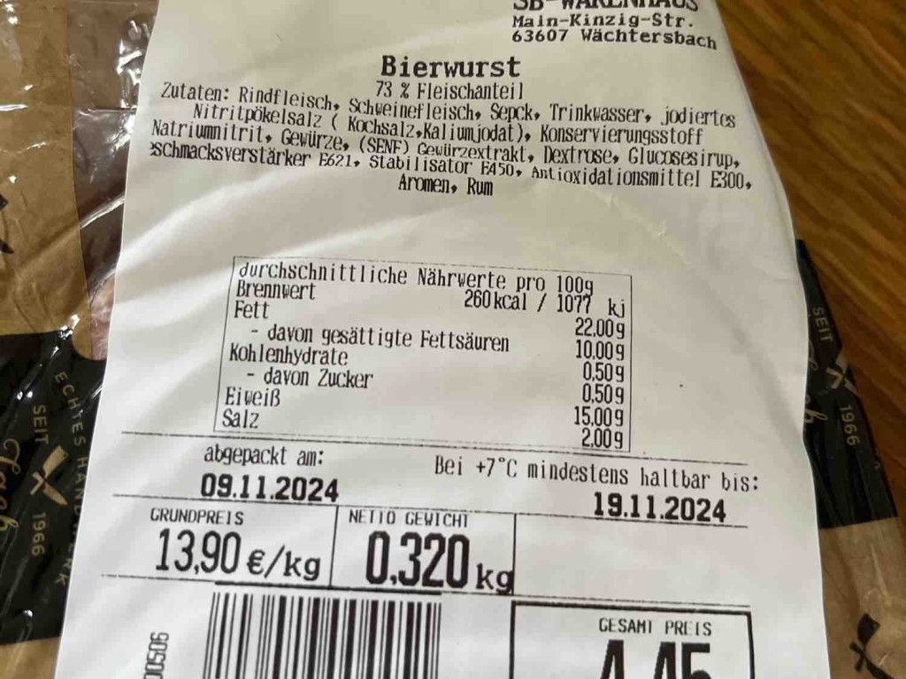 Bierwurst von elenaselina | Hochgeladen von: elenaselina