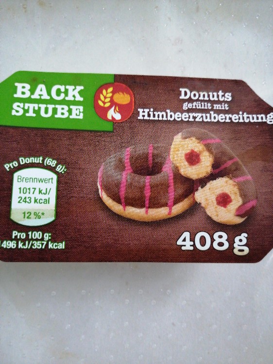 Himbeer Donut Netto, gefüllt mit Himbeer von FrauDackel | Hochgeladen von: FrauDackel