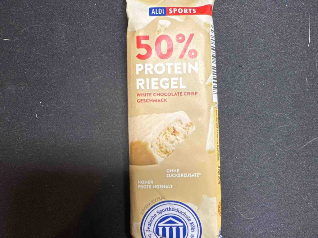 Proteinriegel, white chocolate Crisis von FlorianSchiele | Hochgeladen von: FlorianSchiele