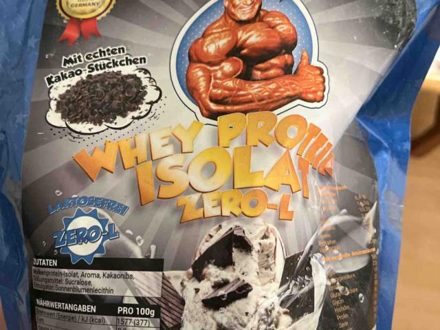 whey protein isolat zero-L (stracciatella) von Noah80 | Hochgeladen von: Noah80