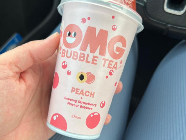 OMG Bubble Tea (Pfirsichgeschmack und strawberry bubbles von ank | Hochgeladen von: ankasztak