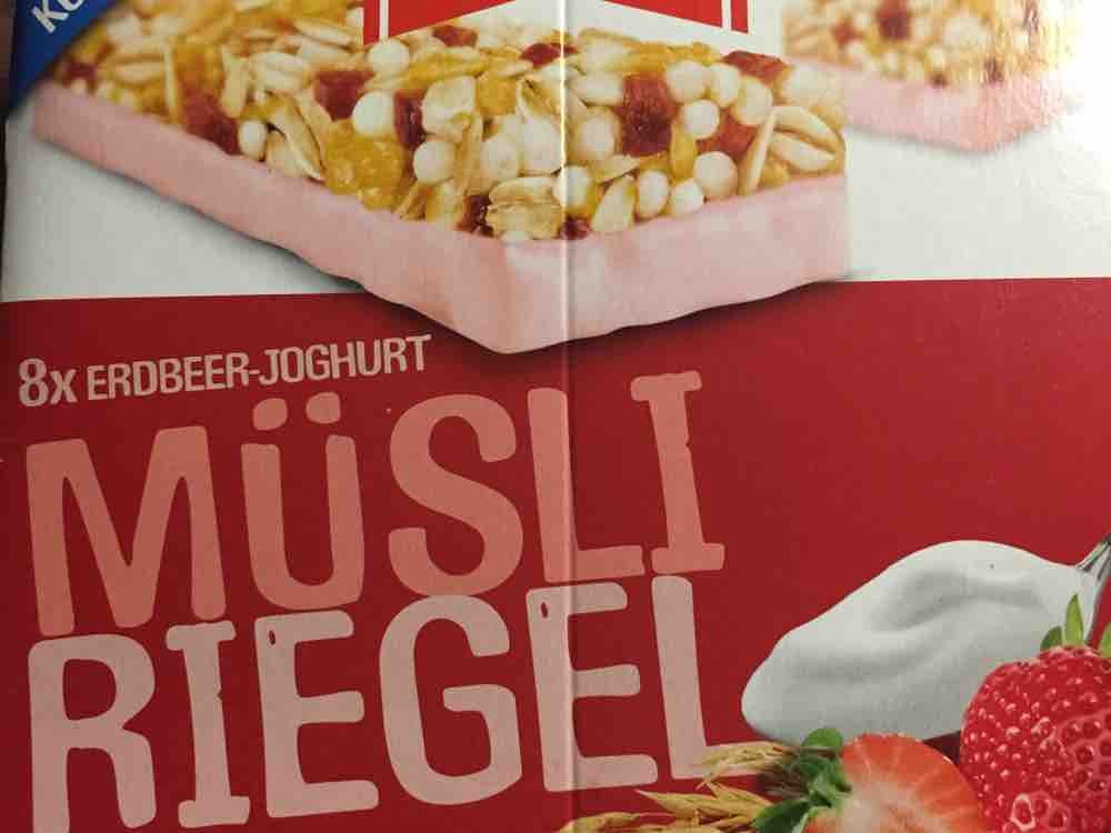 Gletscherkrone, Müsli-Riegel, Erdbeer-Joghurt Kalorien - Müsli Riegel ...