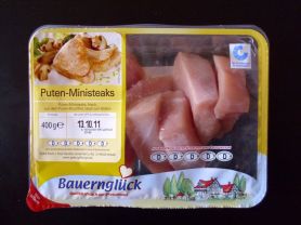 Bauernglück Puten Ministeak,Aldi | Hochgeladen von: Pummelfee71