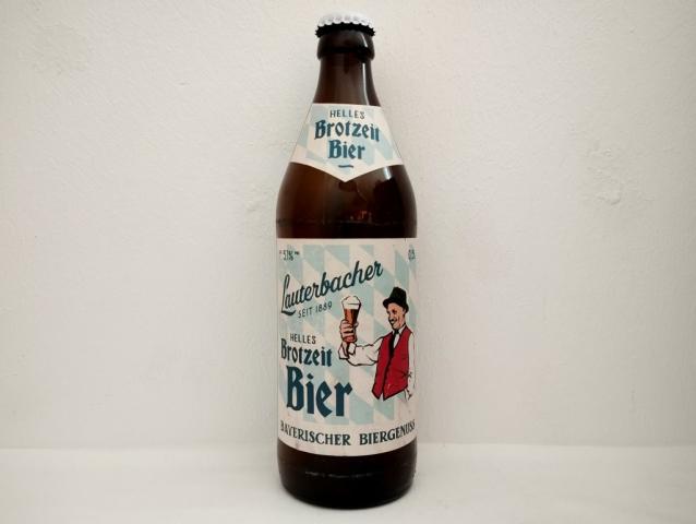 Lauterbacher - Helles: Brotzeit Bier | Hochgeladen von: micha66/Akens-Flaschenking