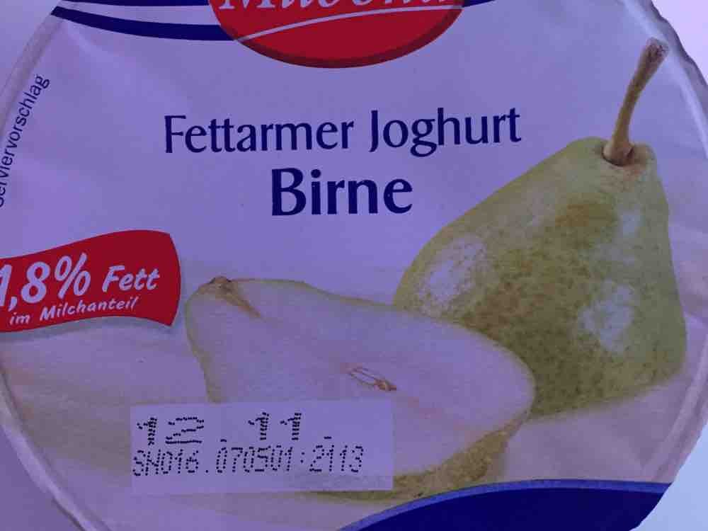 Joghurt fettarm 1,8%, Birne von sam777 | Hochgeladen von: sam777