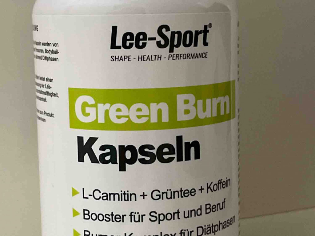 green burn, L-carnitin + Grüntee + Koffein von sheeeeeennnn | Hochgeladen von: sheeeeeennnn