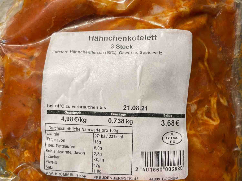 Hähnchenkotelett von AnniDo | Hochgeladen von: AnniDo