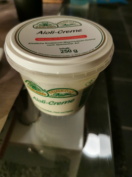 Aioli-Creme , Kniblauch-Mayonnaise-Creme nach spanischer Art von | Hochgeladen von: Marv44