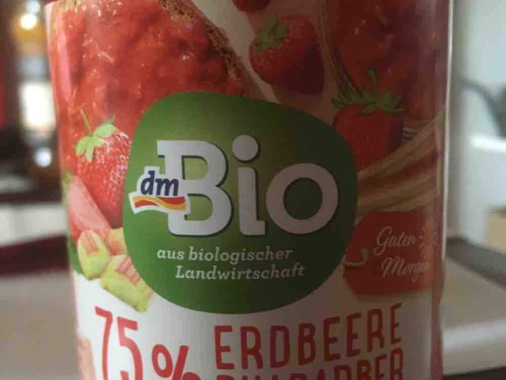 Bio DM Erdbeer Rhabarber Fruchtaufstrich, vegan von gallowhorse | Hochgeladen von: gallowhorse